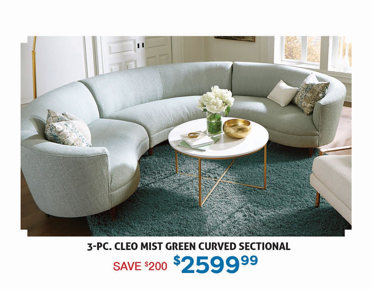 Cleo-Mist-Green-Curved-Sectional