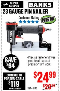 View 23 Gauge Pin Nailer