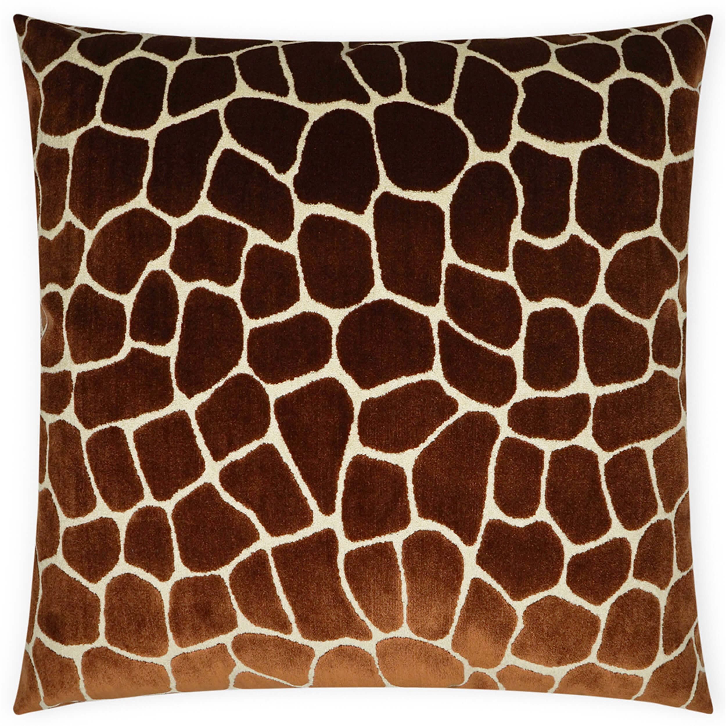 Image of Melman Lumbar Pillow, Rust