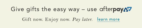 Learn more about Afterpay.