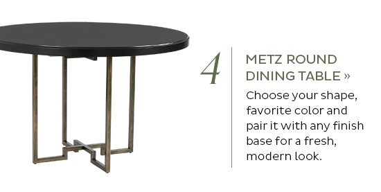 Metz Round Diing Table