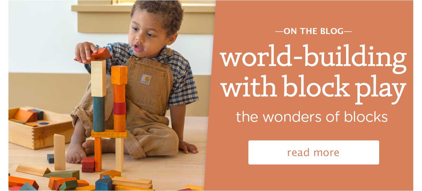 world-building with block play