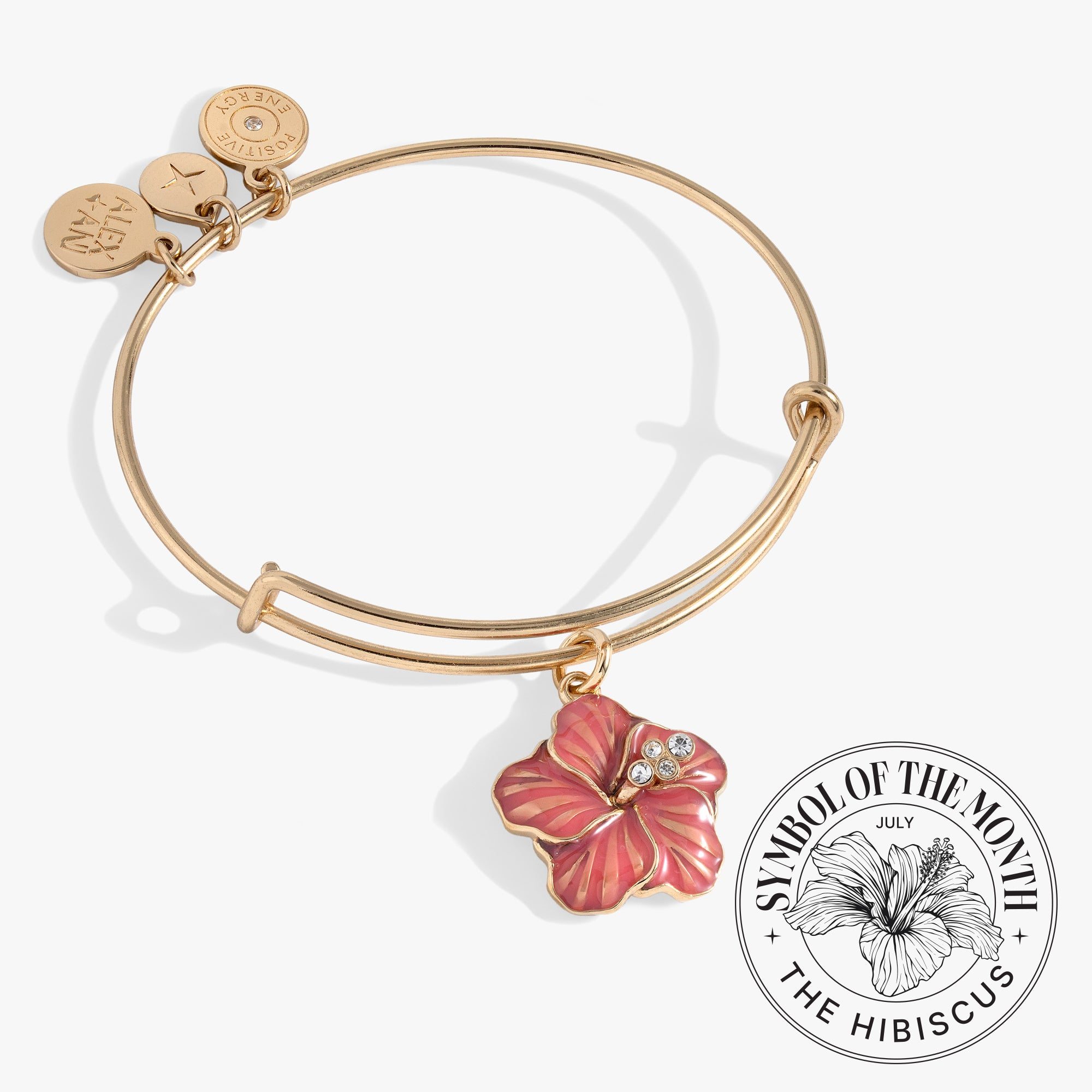 Image of Hibiscus Charm Bangle