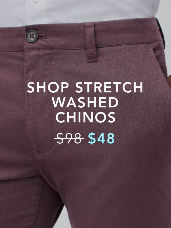Shop Stretch Washed Chinos