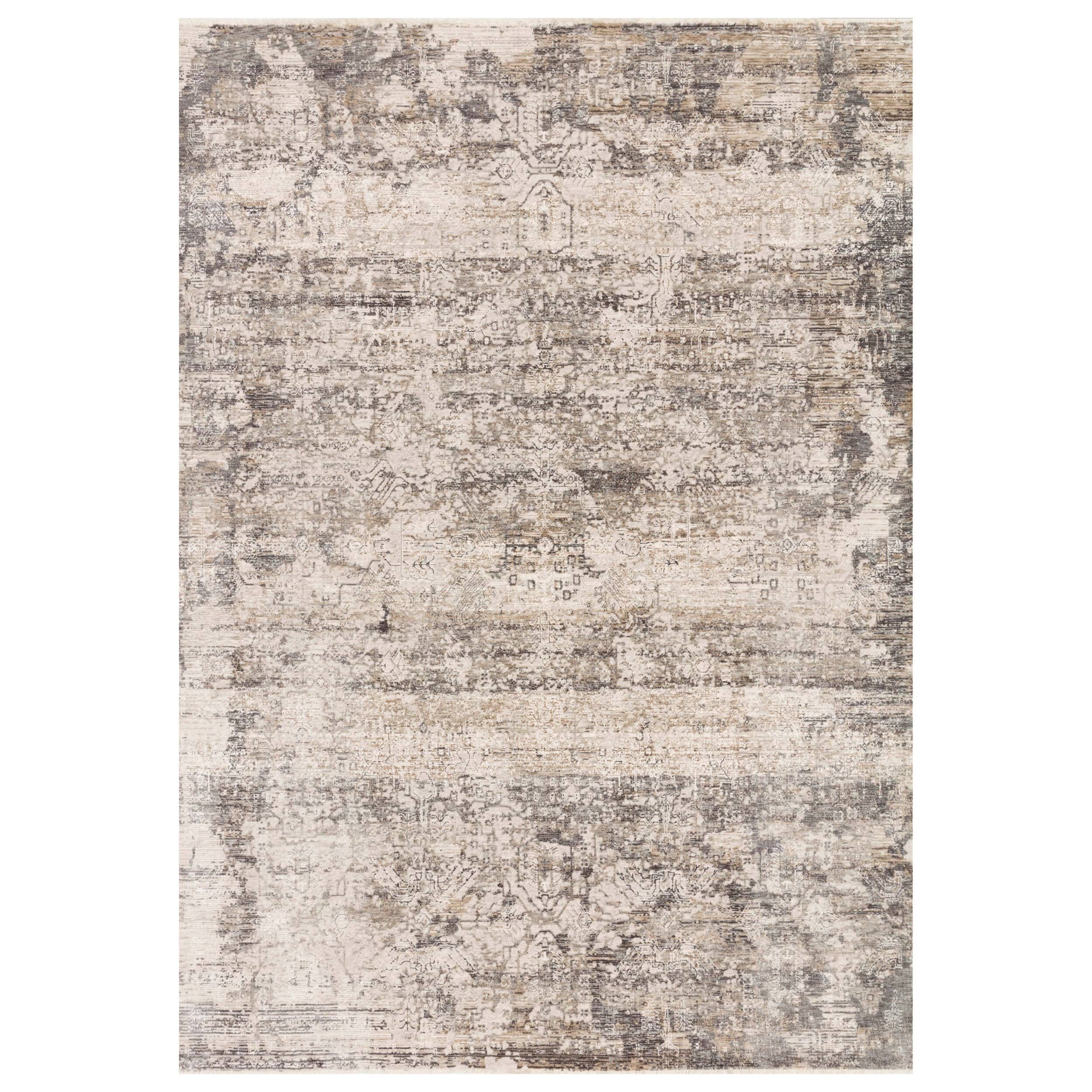 Image of Loloi Rug Homage Rug HOM-01, Graphite/Beige