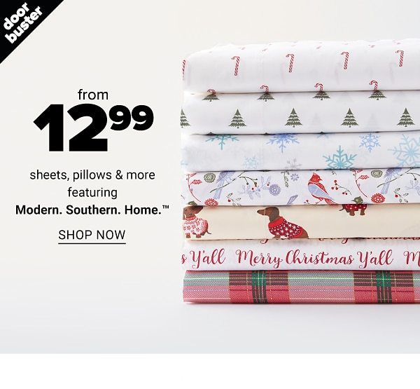 From 12.99 Sheets, Pillows and more feat. Modern. Southern. Home. - Shop Now