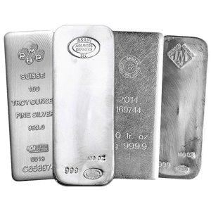 100 oz Silver Bar - Our Choice