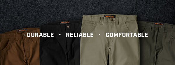 Durable. Reliable. Comfortable.