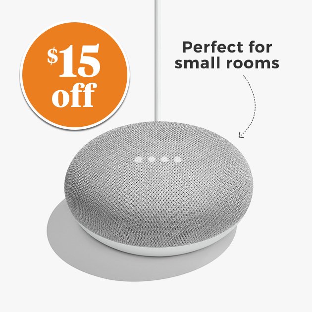 $15 off.perfect for small rooms