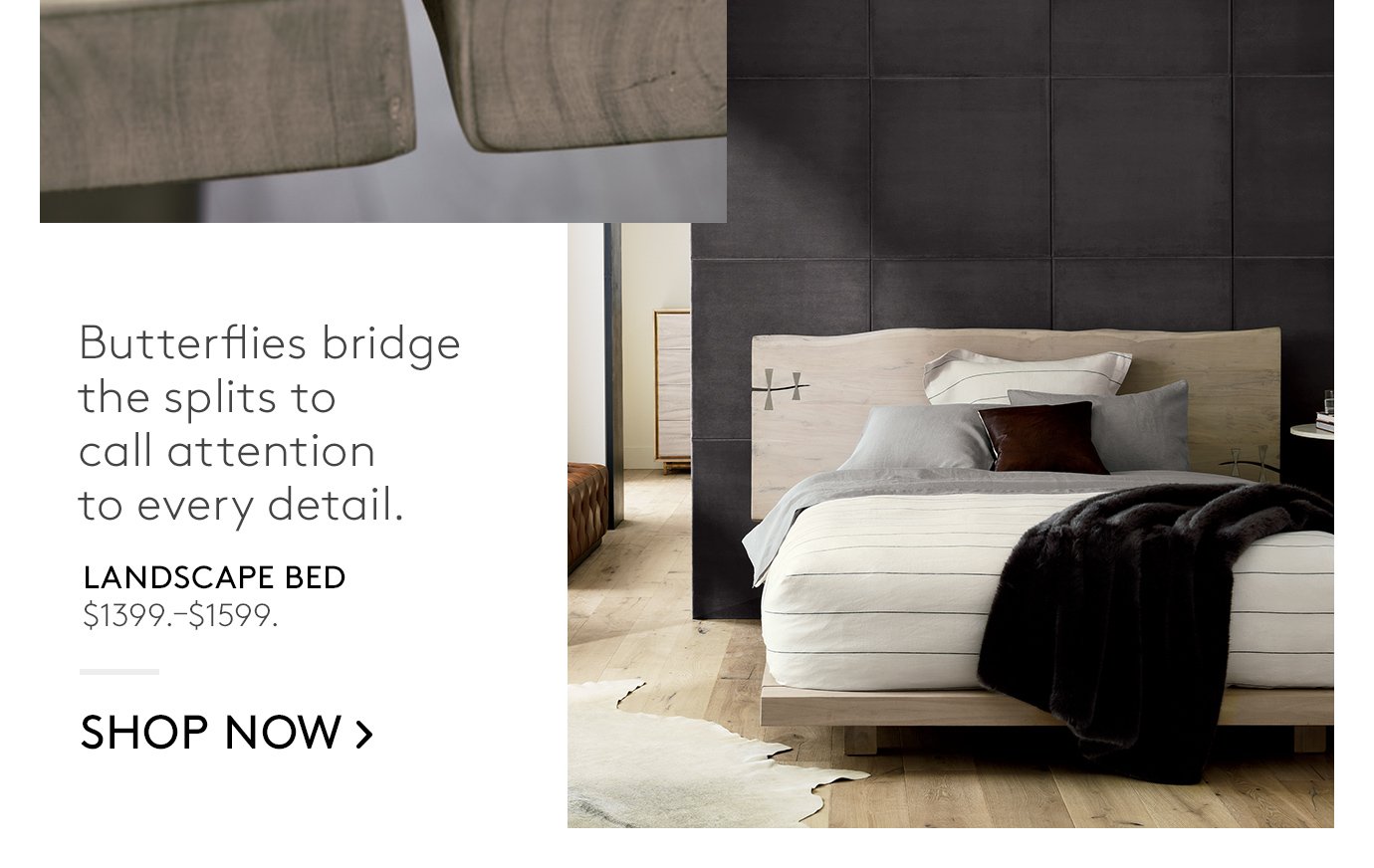 Cb2 live on sale edge bed