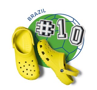 Brazil - Lemon Classic Clogs