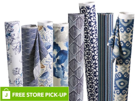 54 inch Home Decor Prints, Solids and Upholstery Fabrics. FREE Store Pick-Up.