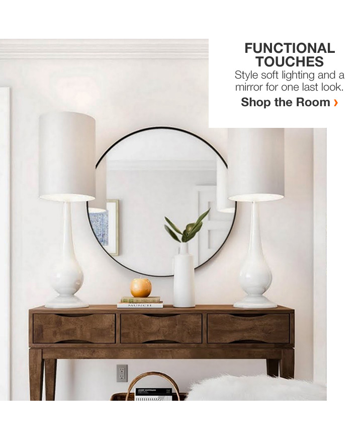 FUNCTIONAL TOUCHES | Shop the Room