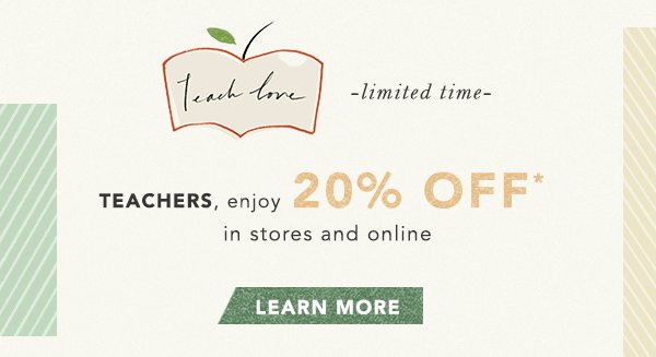Teacher Appreciation.