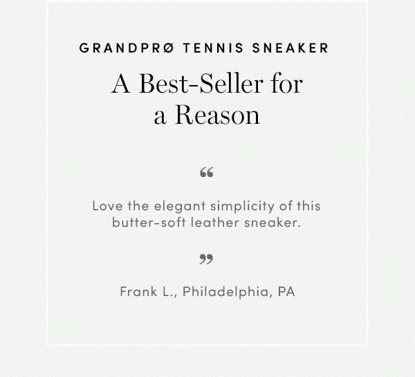 GRANDPRO TENNIS SNEAKER | A Best-Seller for a reason