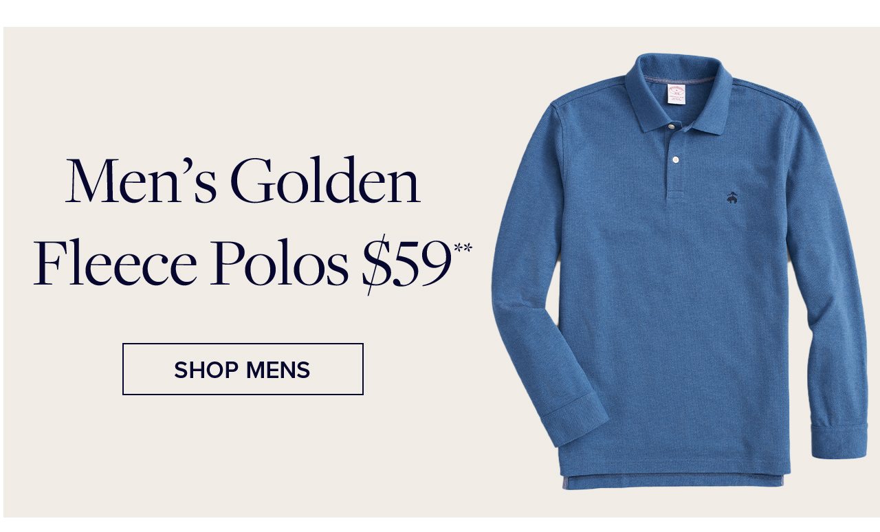 Men's Golden Fleece Polos $59 Shop Mens
