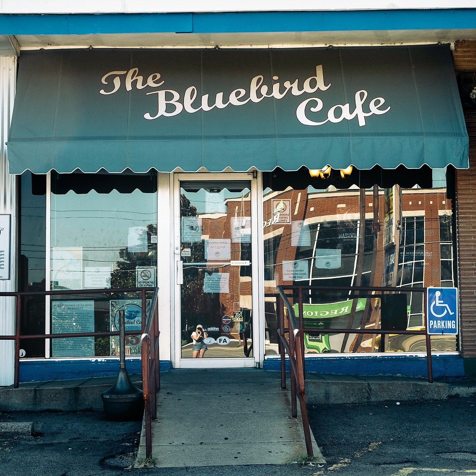 The Bluebird Cafe.