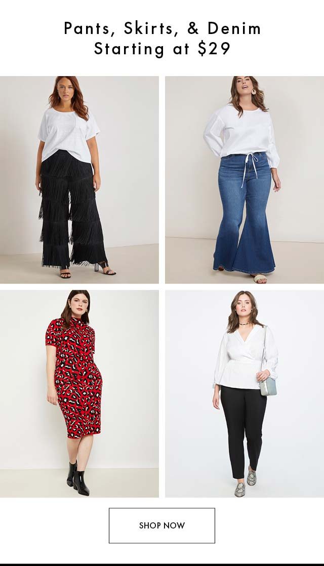 Pants Jeans Skirts starting at $29 MM