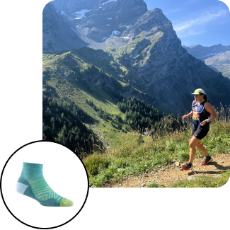  read kate's story - female runner in the Swiss Alps