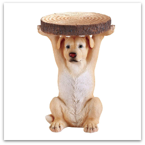 Labrador Holding Log Accent Table