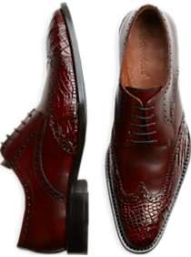 Belvedere Urbano Burgundy Wingtip Oxfords