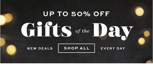 Up to 50% Off Gifs of the Day