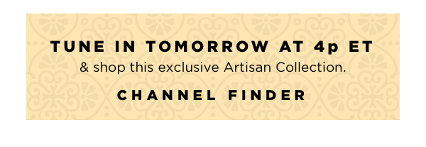 Tune in & shop the tomorrow at 4p ET.