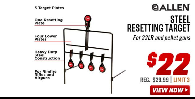 Allen Co. Steel Resetting Target