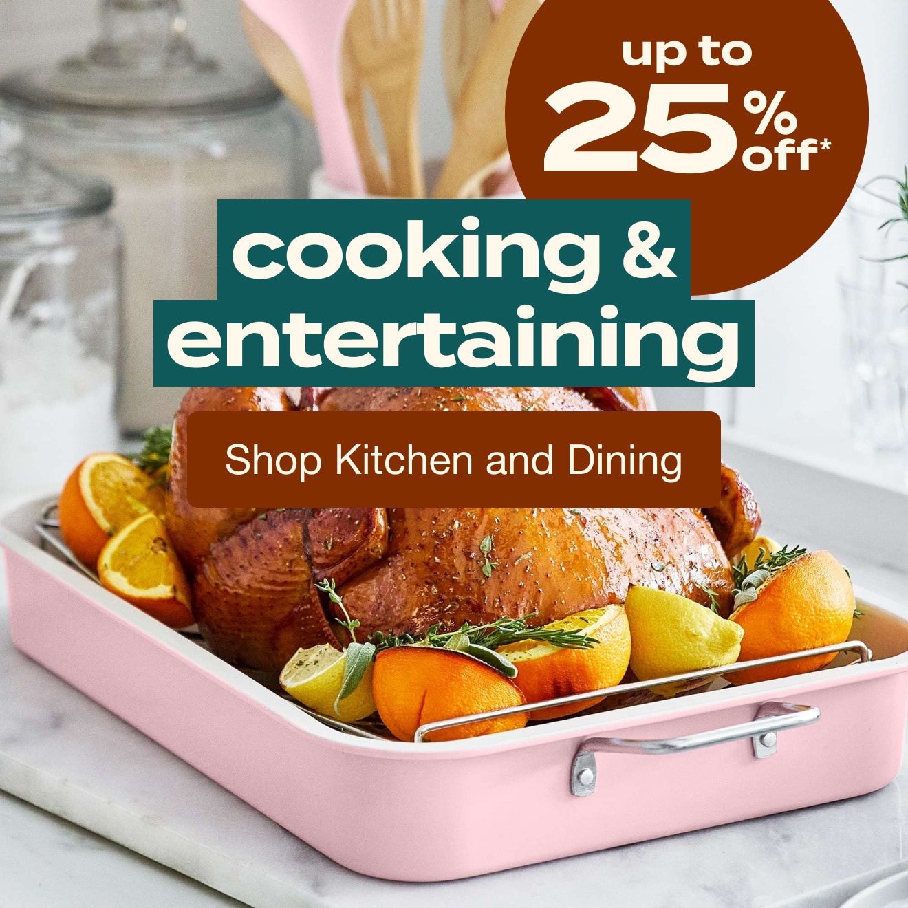 Up to 25% Off Kitchen Essentials