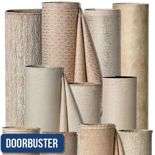 Image of DOORBUSTER 54 Home Decor Prints, Solids, Upholstery and Outdoor Fabrics.