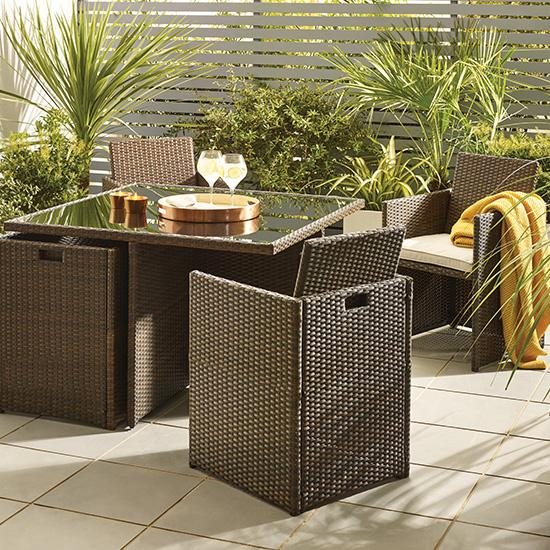 dunelm cube garden set