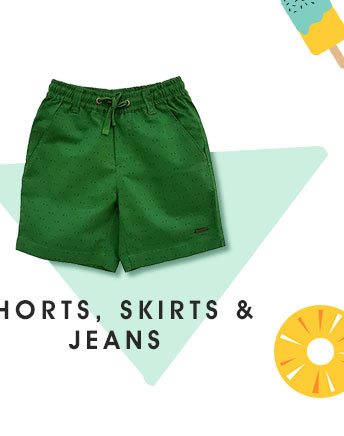 Shorts, Skirts & Jeans