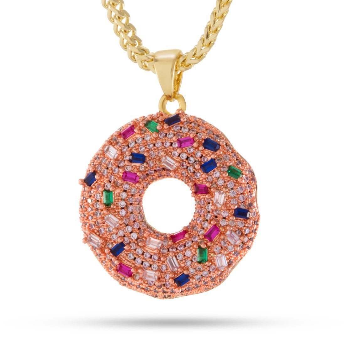 The Pink Donut Necklace