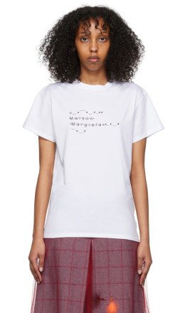 Maison Margiela - White Cotton T-Shirt