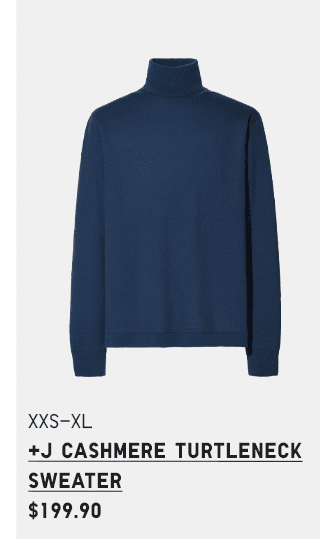 PLUS J CASHMERE TURTLENECK SWEATER