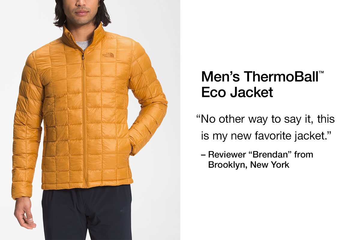 Men's Thermoball Jacket. No other way to say it, this is my new favorite jacket.