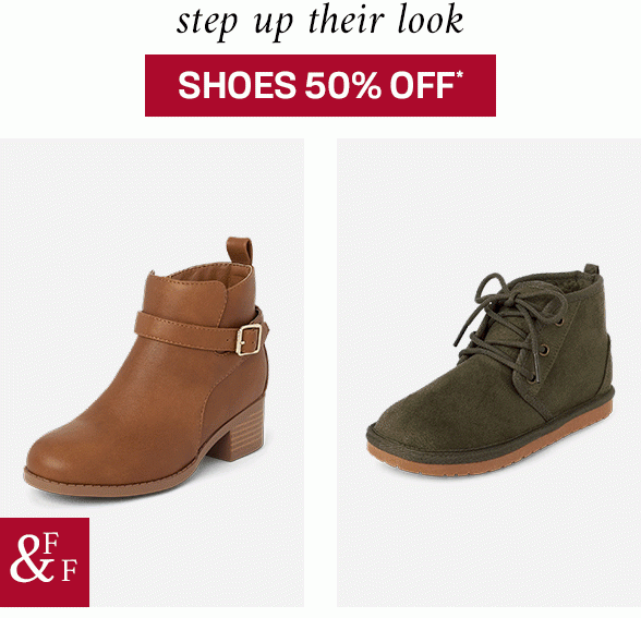 50% off Shoes