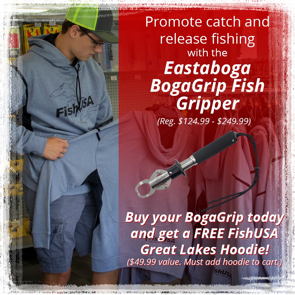 Promote catch and release fishing with the Eastaboga BogaGrip Fish Gripper