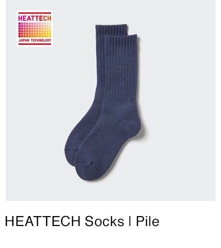 HEATTECH Socks | Pile