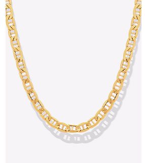 14K Yellow Gold Mariner Link Chain Necklace