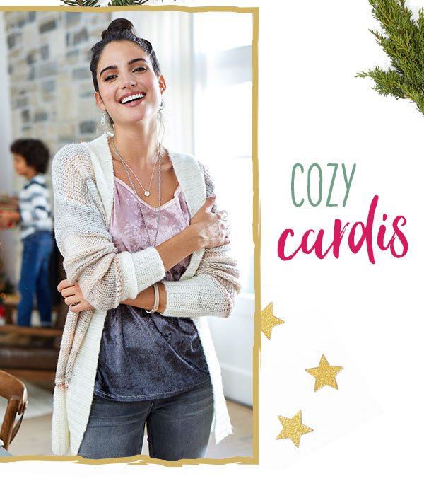 Cozy cardis