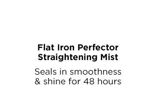 Flat Iron Perfector Straightening Mist - Seals in smoothness & shine for 48 hours