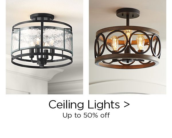 Ceiling Lights > - Up to 50% off