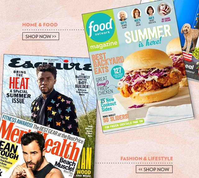 Summer Sale All Magazines $5