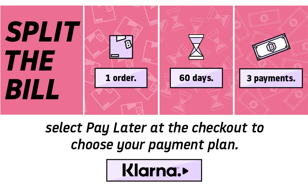 Klarna- Buy now, Pay later.