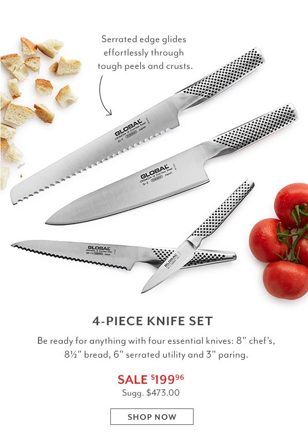 Global 4-PC Knife Set