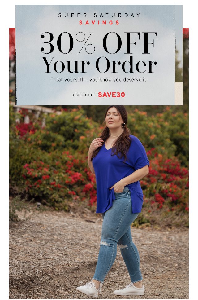 30% Off Your Order