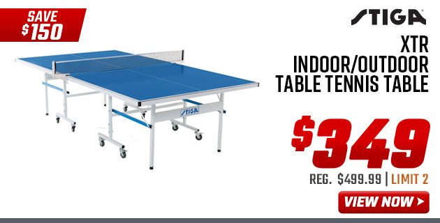 Stiga XTR Indoor/Outdoor Table Tennis Table