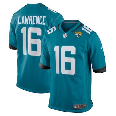 Nike Trevor Lawrence Jacksonville Jaguars Teal 2021 NFL Draft First Round Pick Game Jersey