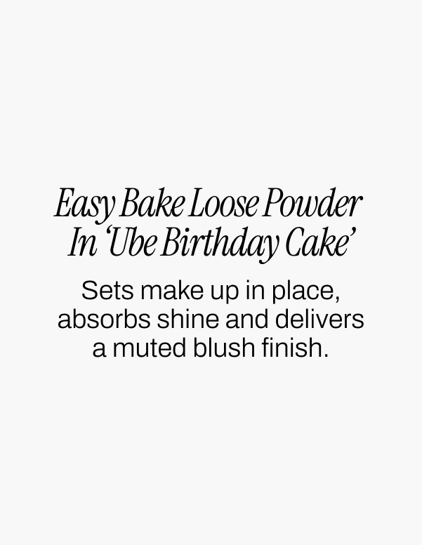 EASY BAKE LOOSE POWDER IN UBE BIRTHDAY CAKE